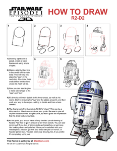 star wars how to draw grant gould amidala dark maul R2-D2 Watto