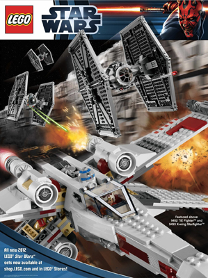 star wars lego posters HD mini figs precommandes 2012