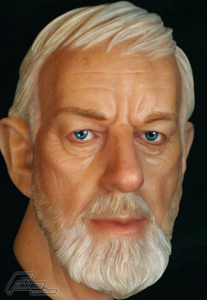 star wars sideshow collectibles obi-wan legendary scale figure face
