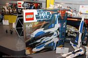 star wars lego toy fair 2012 booth plenet set the old republic the clone wars calendar darth maul santa claus