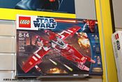 star wars lego toy fair 2012 booth plenet set the old republic the clone wars calendar darth maul santa claus
