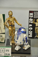 star wars kotobukiya toy fair 2012 vinyl statue 1/10 statue bishoujo darjk maul yoda obi-wan kenobi clone trooper