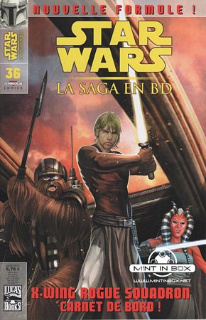 Star Wars la saga en BD bd mag 36