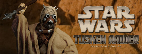 star wars sideshow collectibles Tusken Raider Sixth Scale Figure