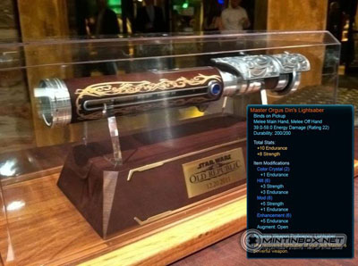 star wars efx collectibles the old republic lightsaber sabre laser
