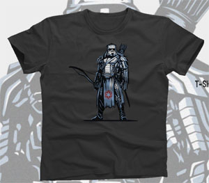 star wars nowherebad samurai trooper tee-shirt