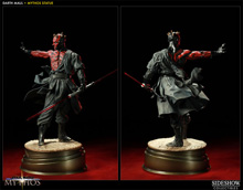 star wars sideshow collectibles star wars myhtos darth maul polystone statue