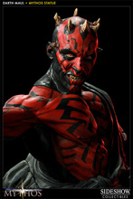 star wars sideshow collectibles star wars myhtos darth maul polystone statue