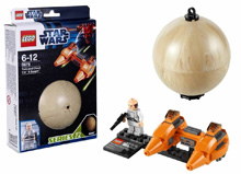 star wars lego planet set serie 2 bespin yavon endor at-st cloodcity x-wing