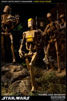 star wars sideshow collectibles sixth scale figure droid de combat oom-9