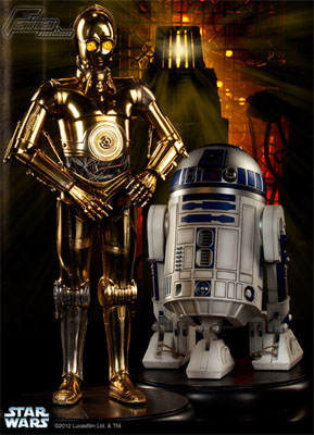 star wars sideshow collectibles C-3PO et R2-D2 Premium Format