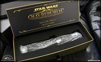 star wars the old republic efx lightsaber bioware exclu