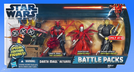 Star Wars Hasbro Darth Maul Returns Battle Pack