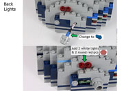 star wars lego R2-D2 UCS light up kit