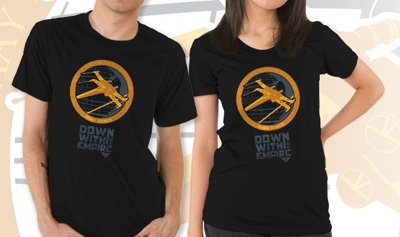 star wars tee shirt riptapparel hunger game down with the empire