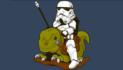 star wars tee shirt shirtpunch dewback rocker sandtrooper