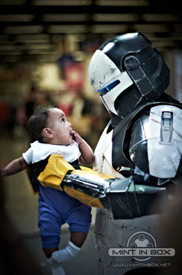 star wars comic con paris concours photo michel verpoorten Mintinbox winner clone trooper