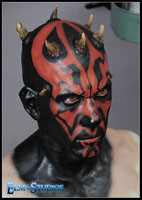 star wars ELM Studi darth maul life size bsute process