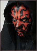 star wars ELM Studi darth maul life size bsute process