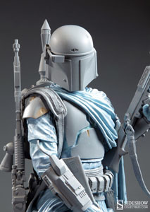 star wars sideshow collectibles boba fett polystone statue star wars mythos