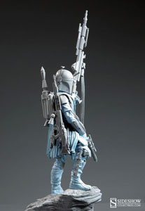 star wars sideshow collectibles boba fett polystone statue star wars mythos