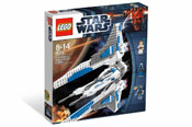 star wars lego Pre Vizsla's Mandalorian Fighter Palpatine Arrest