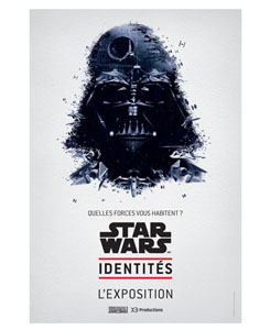 star wars identities exhibition montreal shop poster card