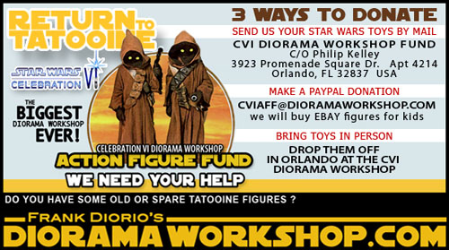 star wars celebration VI diorama workshop tatooine diorama