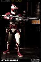 star wars sideshow collectibles commander fox sixth scale figure the clone wars