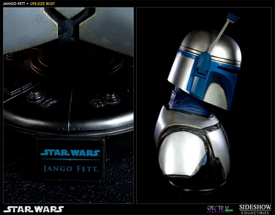 Star Wars Sideshow Collectibles Jango Fett Life Size Bust