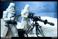 star wars sideshow collectibles snowtrooper sixth scale figure e-web cannon