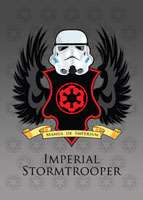 star wars artwork armoiries blason Jedi Empire stormtrooper Ackbar Boba Fett