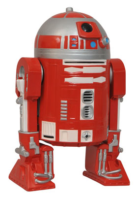 star wars dimaond select bust bank R2-Q5 noir orange droids