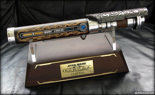 star wars the old republic efx lightsaber master orgus limited edition