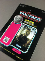 star wars celebration VI yakface.com exclusive cardback and button