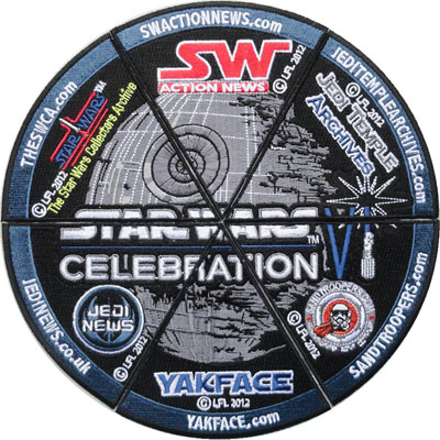 star wars celebration VI social area patch