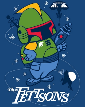 Star Wars The Fettsons Shirt Punch tee