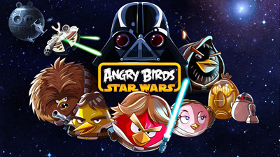 star wars angry birds apple iphone andorids google video game oiseau