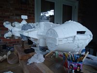 star wars model kit tantive IV 41 inch Chris Kelley ILM studio scale