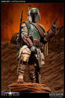 star wars sideshow collectibles boba fett star wars mythos polystone statue