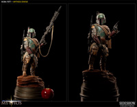 star wars sideshow collectibles boba fett star wars mythos polystone statue