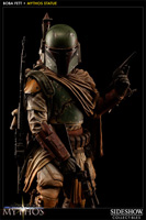 star wars sideshow collectibles boba fett star wars mythos polystone statue