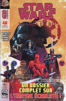 Star Wars la saga en BD bd mag 40