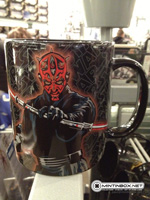 star wars disneyland paris prk walt disney mug tasse cafe yoda droids dark vador