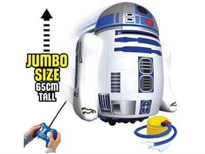 star wars R2-D2 pump and play radiocommand glonflable