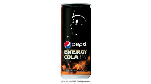 star wars pepsi cola japan energy drink darth vader