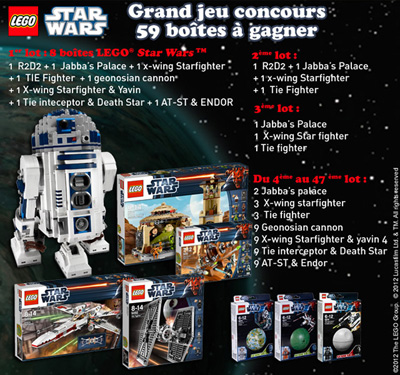 star wars lego concours contest top-paents.fr