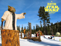 star wars burton experience snow board ski etats unis