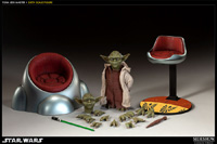 star wars sideshow collectibles yoda revenge of the sith sixth scale figure