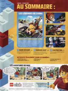 star wars LEGO Club LEGOClub Fvrier February 2013 sommaire index